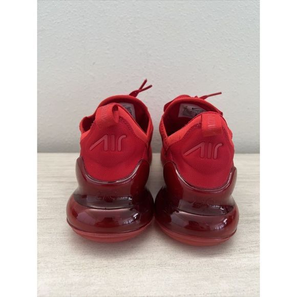 Nike CV 7544 600 Mens Sz 9 Air Max 270 University Red NEW! - Picture 3 of 13